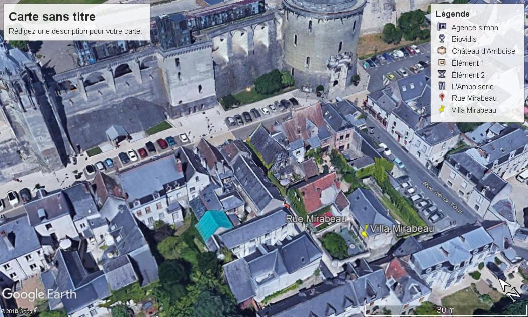 Villa Mirabeau Amboise Esterno foto